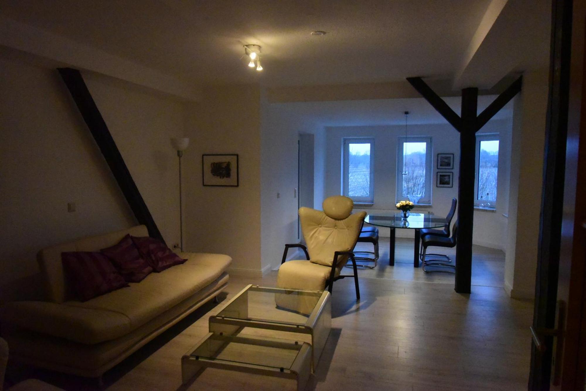 Grosszuegige Wohnung Auf Resthof Jevenstedt Esterno foto