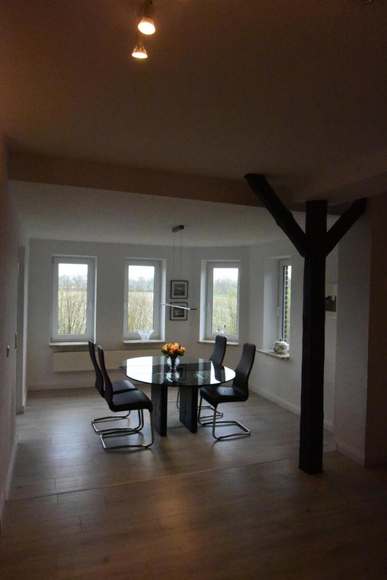 Grosszuegige Wohnung Auf Resthof Jevenstedt Esterno foto